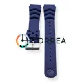 Каучуковый ремешок для часов Seiko Prospex SKX007 синий RKSE-101 - 2