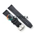 Каучуковий FKM ремінець для годинника Tissot Sea Star T120 чорний RКT-103 - 1