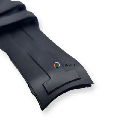 Каучуковий FKM ремінець для годинника Tissot Sea Star T120 чорний RКT-103 - 10