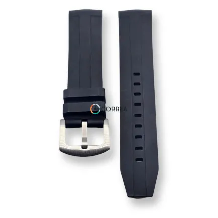 Каучуковий FKM ремінець для годинника Tissot Sea Star T120 чорний RКT-103 - 9
