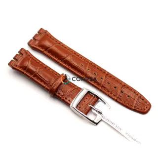 Ремешок кожаный коричневый Morellato A01U840840832MO20 для часов Swatch RLM-027