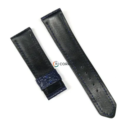 Ремешок из кожи страуса синий Correa RMCO-007 - 8