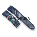Ремешок из кожи страуса светло-синий индиго Correa RMCO-007 - 1