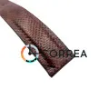 Ремешок из кожи карунга коричневый Correa RMCO-009 - 3