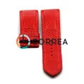 Ремешок из кожи карунга красный Correa RMCO-009 - 4