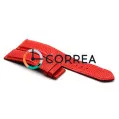 Ремешок из кожи карунга красный Correa RMCO-009 - 5