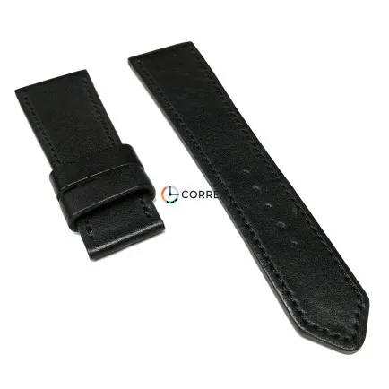 Ремешок из кожи теленка черный Correa RMCO-010 - 7