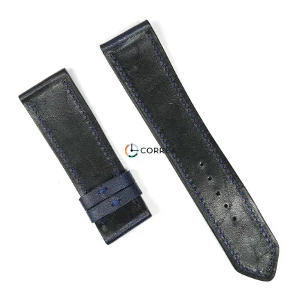 Ремешок из кожи теленка синий Correa RMCO-010bl - 7