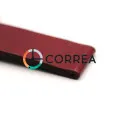 Ремешок из кожи теленка бордовый Correa RMCO-010 - 4