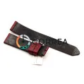 Ремешок из кожи теленка бордовый Correa RMCO-010 - 3