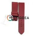 Ремешок из кожи теленка бордовый Correa RMCO-010 - 5