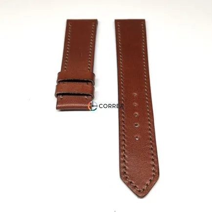Ремешок из кожи теленка коричневый Correa RMCO-010 - 7