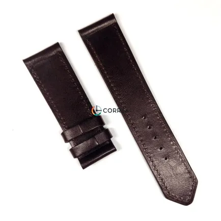 Ремешок из кожи теленка коричневый Correa RMCO-010dbr - 7