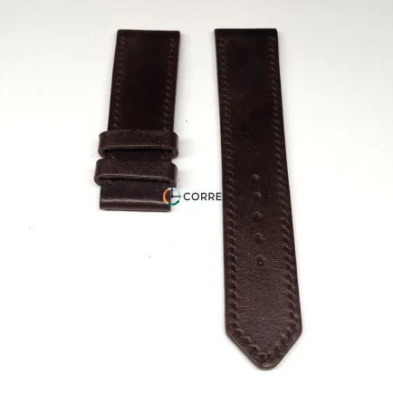 Ремешок из кожи теленка коричневый Correa RMCO-010dbr - 10