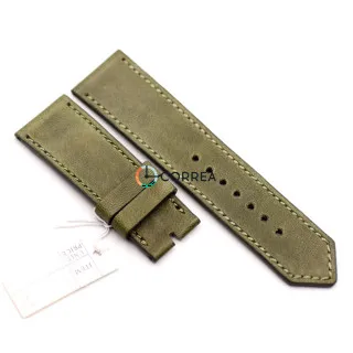 Ремешок из кожи теленка зеленый Correa RMCO-010gr