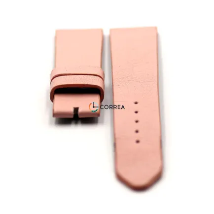 Ремешок из кожи теленка розовый Correa RMCO-010p - 9