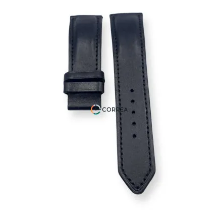 Ремешок из кожи теленка черный Correa RMCO-017 - 8