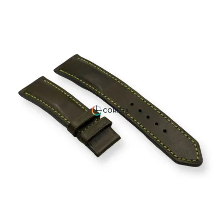 Ремешок из кожи теленка хаки Correa RMCO-017 - 7