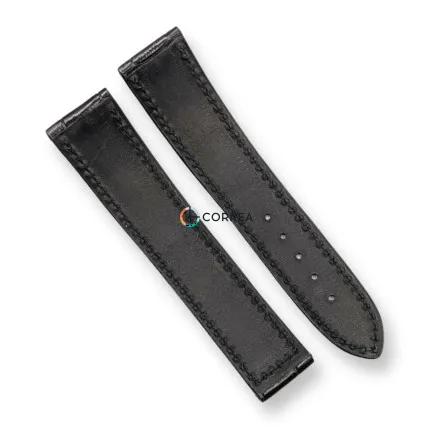 Ремешок из кожи аллигатора черный для часов Omega RMOM-001 - 10