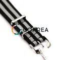 Ремешок сплошной нейлоновый НАТО черно-серый Morellato A01U3972A74819CR - 2