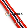 Ремешок сплошной нейлоновый НАТО красно-синий Morellato A01U3972A74885CR - 5