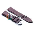 Ремінець шкіряний для годинника Omega коричневий RO-001br - 2