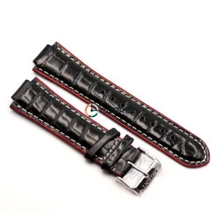 Ремінець шкіряний для годинника Orient UDDCSSB чорний RO-008 