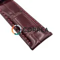 Ремешок кожаный для часов Omega коричневый RO-101br - 3