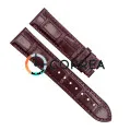 Ремешок кожаный для часов Omega коричневый RO-101br - 1