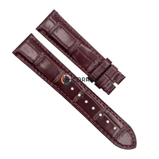 Ремешок кожаный для часов Omega коричневый RO-101br