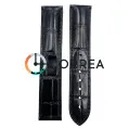 Ремешок кожаный для часов Omega черный RO-102b - 4