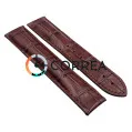 Ремешок кожаный для часов Omega коричневый RO-102br - 4