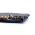 Ремешок для спортивных часов из кожи коричневый Romiks RRK-002 - 4