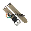 Ремінець шкіряний для годинників Swatch Irony Retrograde чорний RS-002 - 5