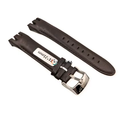 Ремінець шкіряний для годинників Swatch Irony Retrograde коричневий RS-002 - 10