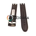Ремінець шкіряний для годинників Swatch Irony Retrograde коричневий RS-002 - 4