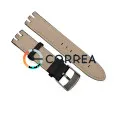 Ремінець шкіряний для годинників Swatch Irony New Big чорний RS-008 - 5