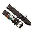 Ремінець шкіряний для годинників Swatch Irony New Big коричневий RS-008 - 1