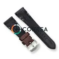 Ремінець шкіряний для годинника Seiko Velatura Yatchting коричневий RSE-101 - 2