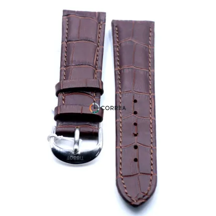 Ремешок кожаный для часов Tissot RT-005br - 7