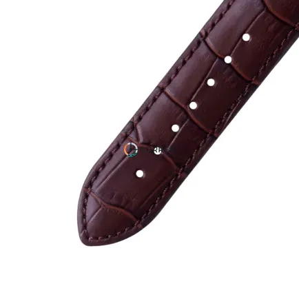 Ремешок кожаный для часов Tissot T085.407 коричневый T600033607 - 7