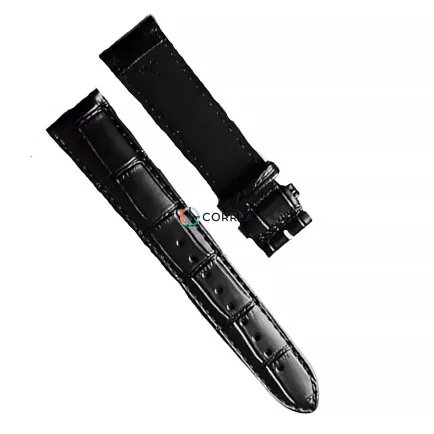 Ремінець шкіряний для годинника Tissot T122210 Чорний T600043622 - 7