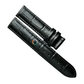 Ремешок кожаный для часов Tissot T021.255 черный T610020011