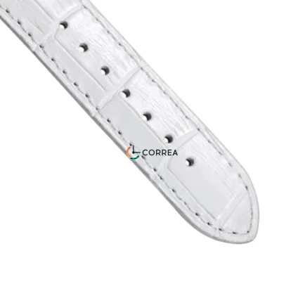 Ремешок кожаный для часов Tissot T021.255 белый T610020014 - 8