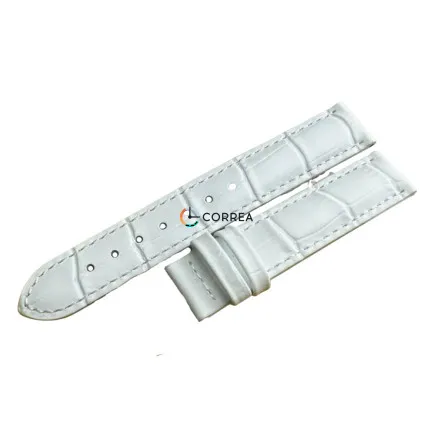 Ремешок кожаный для часов Tissot T021.255 белый T610020014 - 7