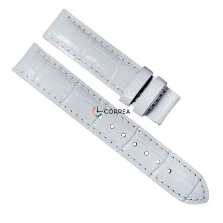 Ремешок кожаный для часов Tissot T021.255 белый T610020014 - 6