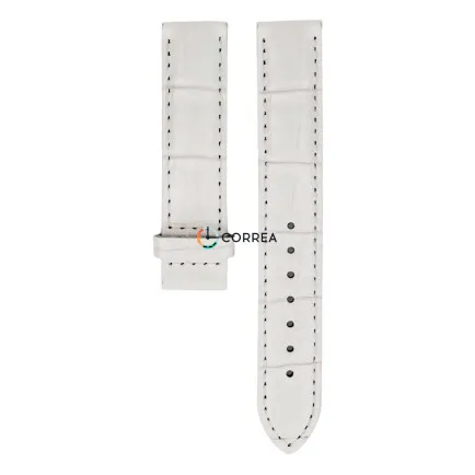 Ремешок кожаный для часов Tissot T050.207 T050.217 белый T610029084 - 9
