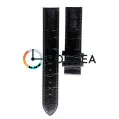 Ремешок кожаный для часов Tissot T050.207 T050.217 черный T610029086 - 5