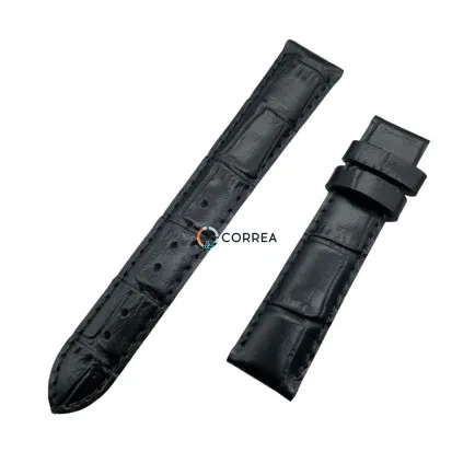 Ремешок кожаный для часов Tissot T050.207 T050.217 черный T610029086 - 9
