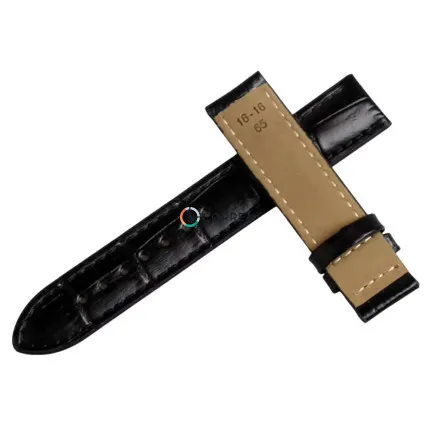 Ремешок кожаный для часов Tissot T050.207 T050.217 черный T610029086 - 7